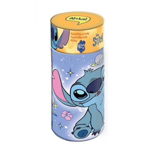 Пъзел Luna Toys STITCH Aloha! 60 части, в тубус, 480 х 330 мм — Joya.bg 1