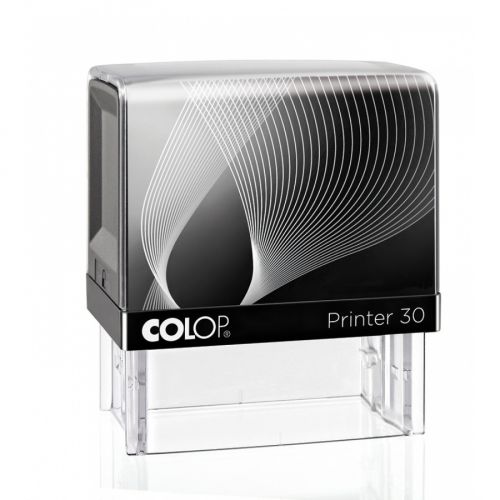 Печат Colop Printer 30, правоъгълен, 18х47 мм, черен тампон — Joya.bg 1