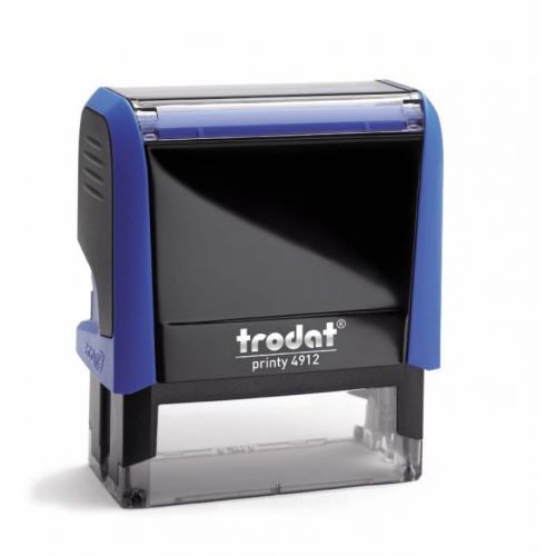 Печат Trodat Printy 4912, правоъгълен, 47х18 мм, син тампон — Joya.bg 1