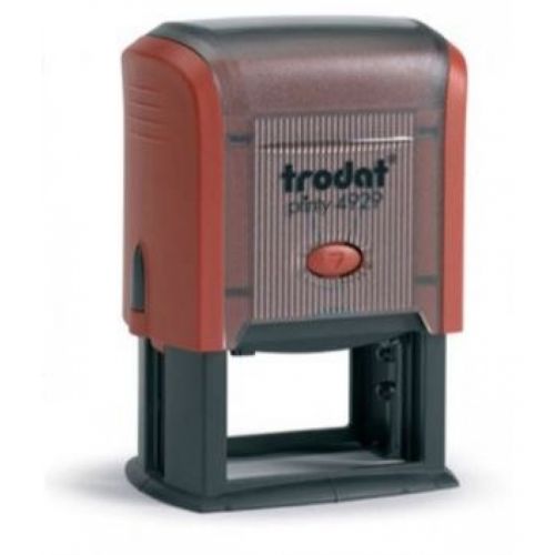 Печат Trodat Printy 4929, правоъгълен, 50х30 мм, син тампон — Joya.bg