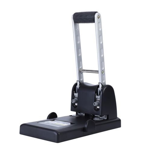 Перфоратор Deli Expert, E0130, за 100 л.(80 г), усилен, с ограничетел, метален, черен 2