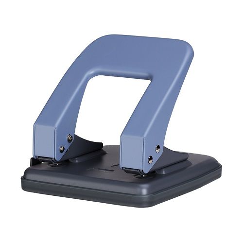 Перфоратор Deli Start, за 35 л.(80 г), с ограничител, метален, син — Joya.bg 1