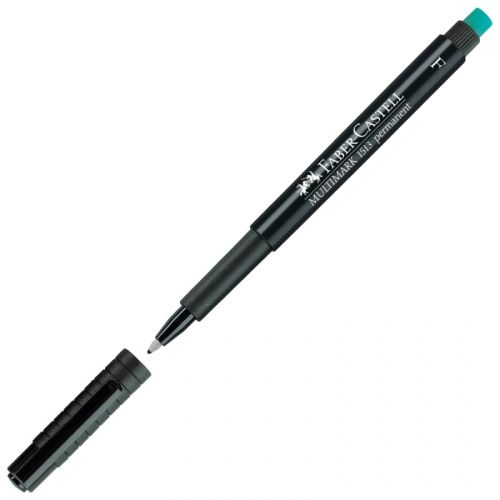 Перманентен маркер Faber-Castell 151399 OHP-F, 0.6 мм, черен — Joya.bg