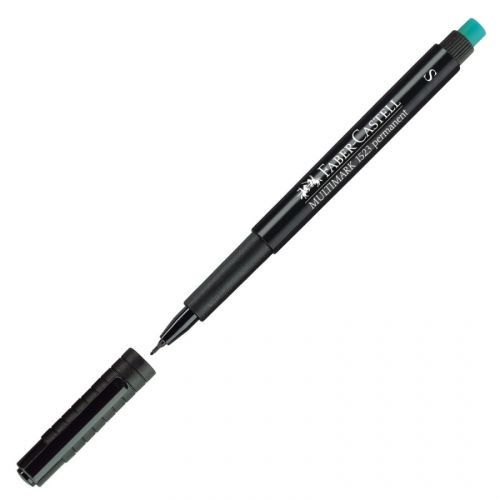 Перманентен маркер Faber-Castell 152399 OHP-S, 0.4 мм, черен — Joya.bg