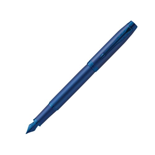 Писалка PARKER IM Prof Monochrome Blue, метално тяло и клип, черен 1
