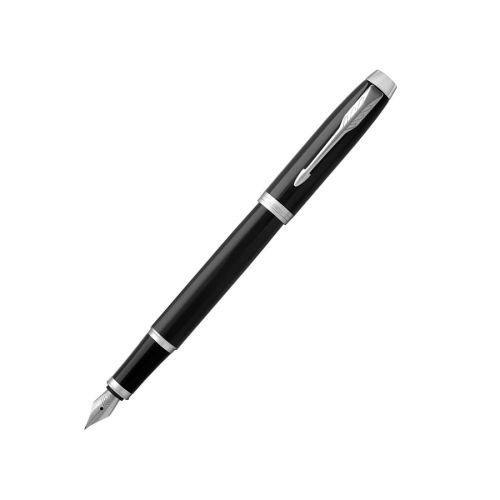 Писалка PARKER Royal IM Black CT, месингово тяло, хромиран клип, черен 1