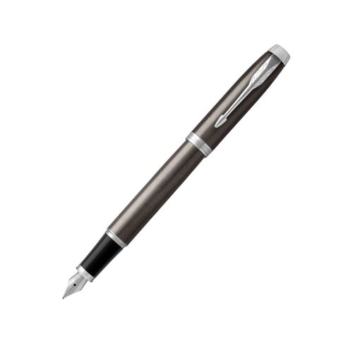 Писалка PARKER Royal IM Dark Espresso CT, месингово тяло, хромиран клип, черен 1
