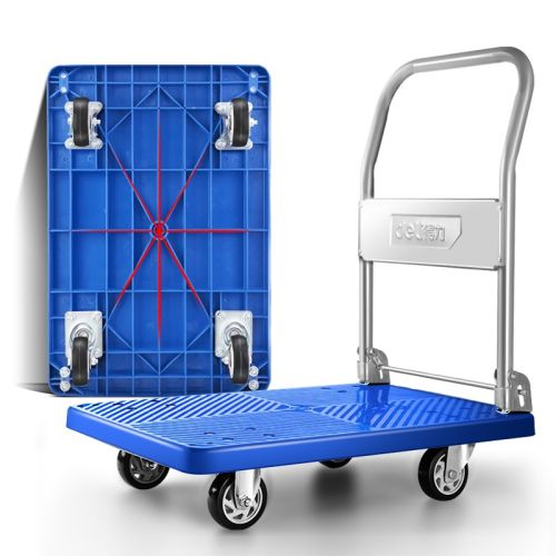 Платформена количка Deli TOOLS DL6111, PP основа, 47х73х80 см, до 150 кг — Joya.bg 1