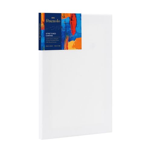 Платно за рисуване Deli Finenolo EC279-5, с дървена рамка, 100% памук, 280 гр/кв.м, 20х30 см — Joya.bg 1