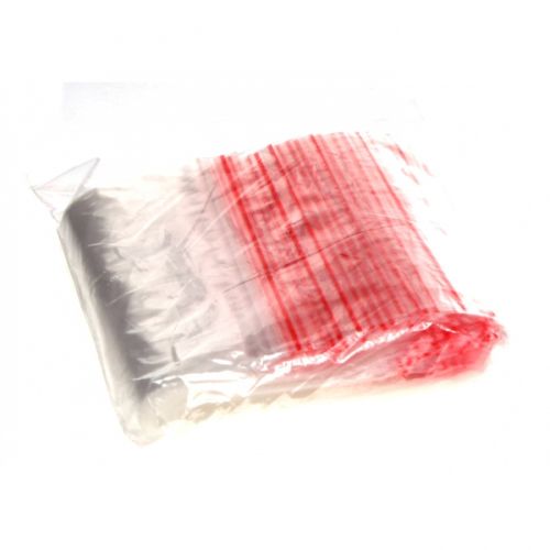 Плик с цип Extrapack, LDPE, 35 mic, кристален, 110х140 мм, опаковка 100 бр.