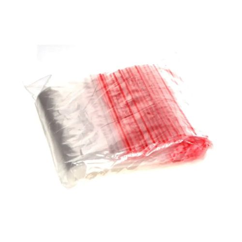 Плик с цип Extrapack LDPE, 35 mic, кристален, 300х400 мм, опаковка 100 бр.