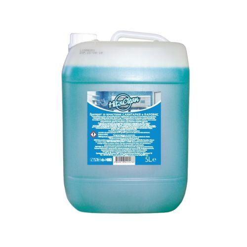 Почистващ препарат за баня и WC Hit &amp; Clean, антиваровик, 5 л — Joya.bg