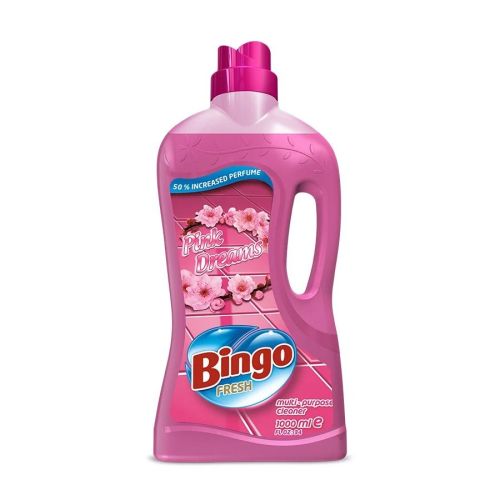Почистващ препарат за под Bingo Fresh Pink Dream , 1 л — Joya.bg