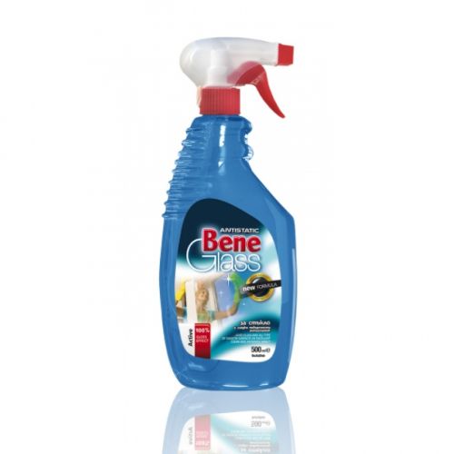 Почистващ препарат за стъкло Bene Glass, с помпа, 500 мл — Joya.bg