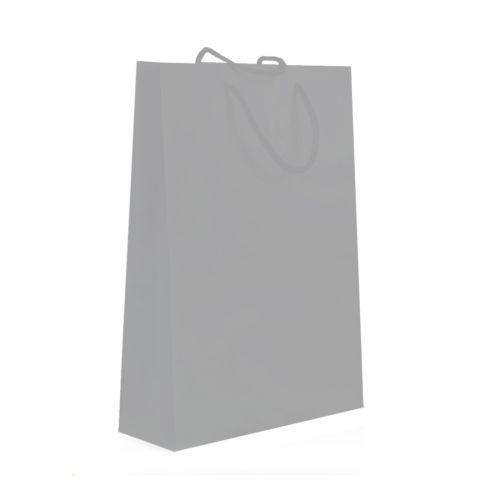 Подаръчна торбичка LASTVA PaperBag сива, 250x380x90 мм, хартия — Joya.bg