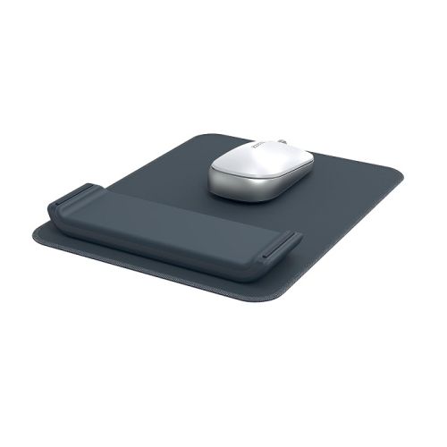 Подложка за мишка Leitz Ergo с регулируема опора за китка, 200х24х260 мм, черна — Joya.bg 1
