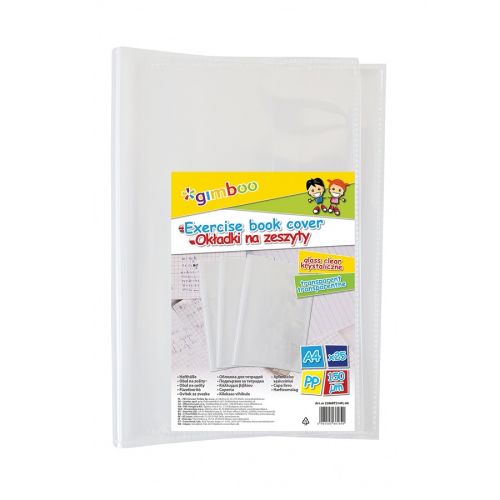 Подвързия GIMBOO, A4, 150 mic, прозрачна — Joya.bg 1