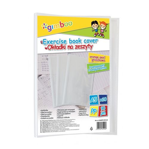 Подвързия GIMBOO, A5, 150 mic, прозрачна — Joya.bg 1