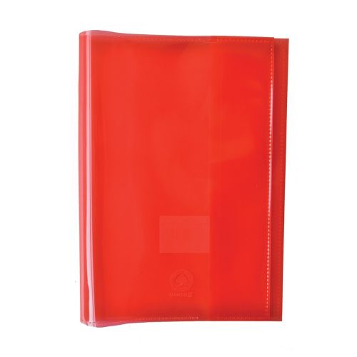 Подвързия GIMBOO, A5, 150 mic, прозрачночервена  1