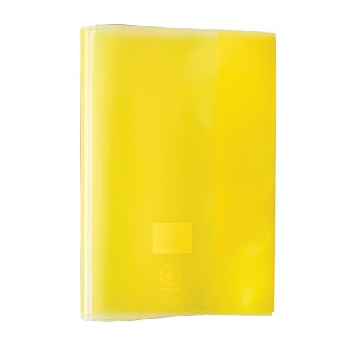 Подвързия GIMBOO, A5, 150 mic, прозрачножълта  1