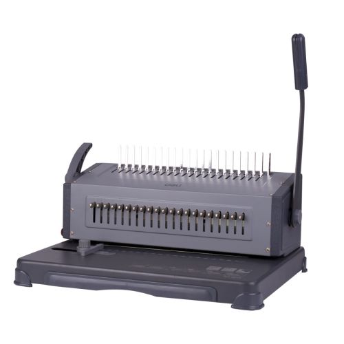 Подвързваща машина Deli Power E3874, за пластмасови спирали, до 450 л. — Joya.bg 1