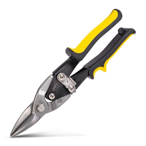 Права ножица за ламарина Deli TOOLS EDL20030, 250 мм, ергономична дръжка — Joya.bg 1