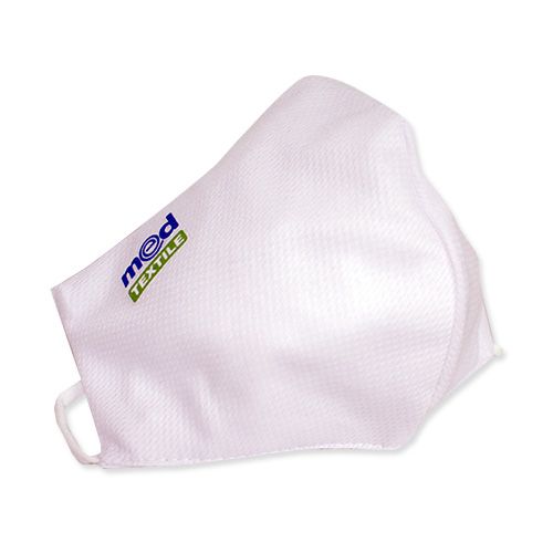 Предпазна маска Med Textile еко със сребърни йони, многократна, с ластик, клас IIR,  L/XL, черна — Joya.bg 1