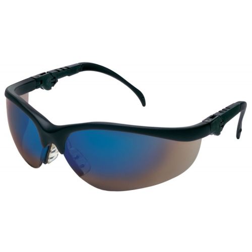 Предпазни очила MCR Safety Klondike Plus, EN166, против мъгла, без надраскване, сини стъкла