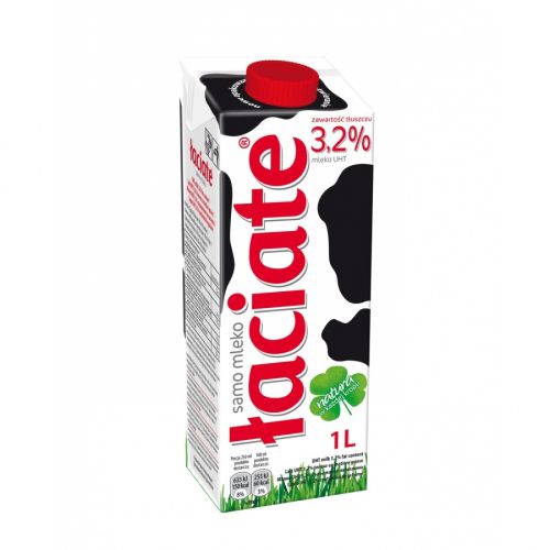 Прясно мляко LACIATE, 3.2 %, UHT, 1 л — Joya.bg