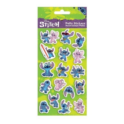 Пухкави стикери Diakakis LILO &amp; STITCH, 100х220 мм — Joya.bg