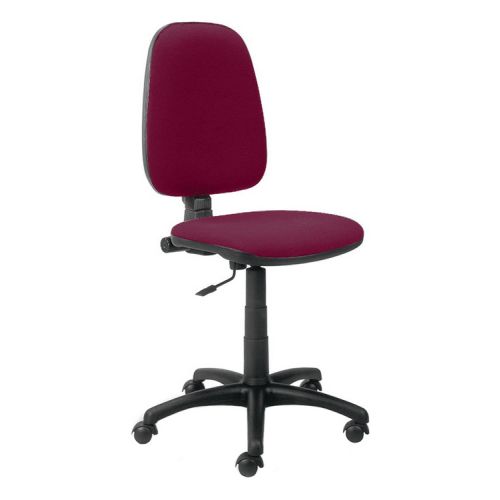 Работен стол Jupiter, дамаска, черна PP база, без подлакътници, червен — Joya.bg 1