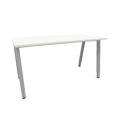 Работно бюро CS5040 A-leg, сива рамка, 1400x700x740 мм, ПДЧ 25 мм, бяло 1