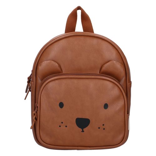 Раница за детска градина KIDZROOM Beary Excited, кафява, 2 отделения — Joya.bg 1