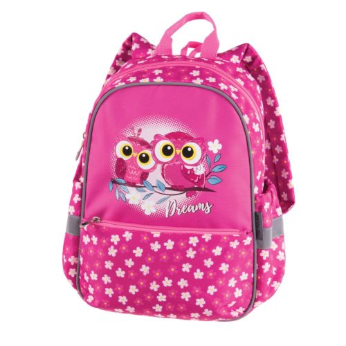 Раница за детска градина PULSE Junior Pink Owl , 2 отделения — Joya.bg 1