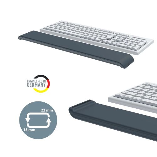 Регулируема опора за китка LEITZ Ergo Cosy, 71х22х437 мм, графит — Joya.bg 1