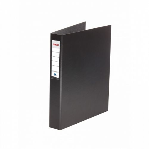 Рингов класьор DELMET, РР,  A4, 35 мм, 2 ринга, сменяем етикет, черен — Joya.bg
