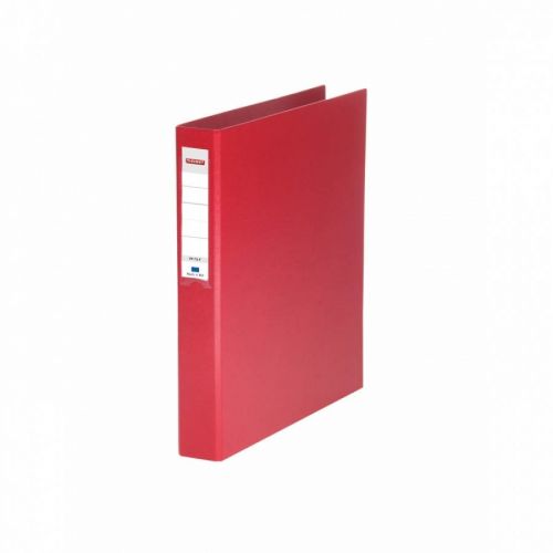 Рингов класьор DELMET, РР,  A4, 35 мм, 2 ринга, сменяем етикет, червен — Joya.bg