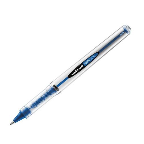 Ролер Uni Vision Elite UB-200, течно мастило, 0.8 мм, синьо-черен 1