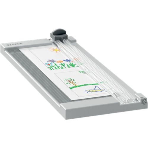 Ролков нож Leitz Precision, А4, до 8 л., 376x153x46 мм, светлосив 1