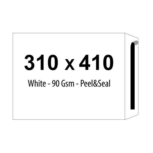 Самозалепващ плик ZRS, E4, 310х410 мм, тип джоб, 90 г, бял — Joya.bg 1