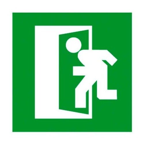 Самозалепващ знак APLI, с пиктограма Изход , 11.4х11.4 см — Joya.bg