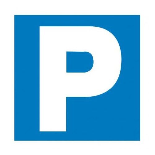 Самозалепващ знак APLI,с пиктограма Паркинг, 11.4х11.4 см — Joya.bg