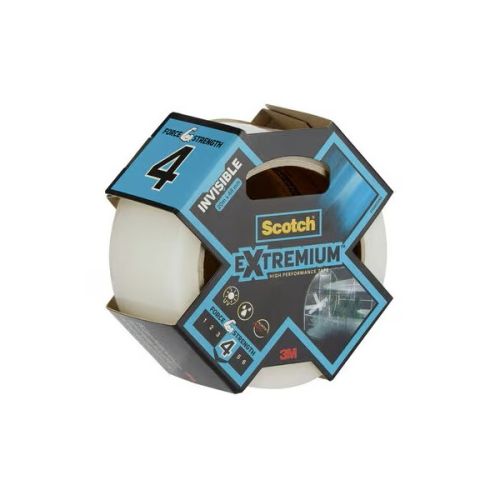 Самозалепваща Duct лента Scotch® Extremium™ INVISIBLE, усилена, 48 мм x 20 м, невидима — Joya.bg 1