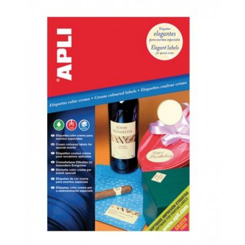 Самозалепващи етикети APLI, за пури, А4, 70х20 мм, 28 бр/л., 20 л. — Joya.bg