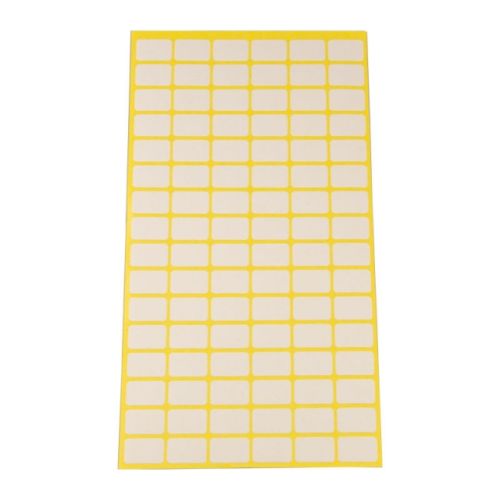 Самозалепващи eтикети Flex-Ko,  за ръчно надписване, 12х18 мм, бели, 96 бр./л., 10 л. — Joya.bg