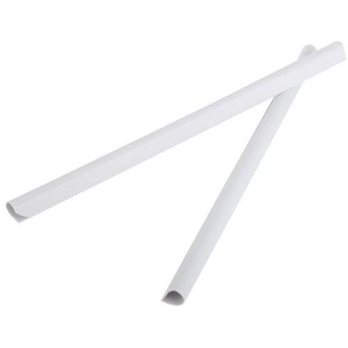 Шини за подвързване Fellowes, PVC, ширина 9-12 мм, до 50 л., бели, 50 бр.