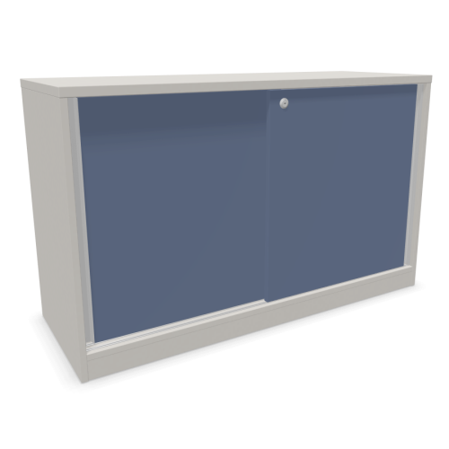 Шкаф Easy Space с плъзгащи се врати, 1200х445х740 мм, 1 рафт, корпус 25 мм/врати 18 мм, ПДЧ с MFC — Joya.bg 1