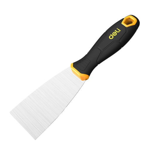 Шпатула Deli TOOLS EDL-HD2, 2&quot; / 50 х 12 мм, неръждаема стомана, жълта 1