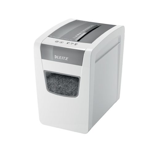 Шредер за хартия LEITZ IQ Slim Home Office P4, (P-4), Cross Cut, 23 л, 1-2 потребители — Joya.bg 1