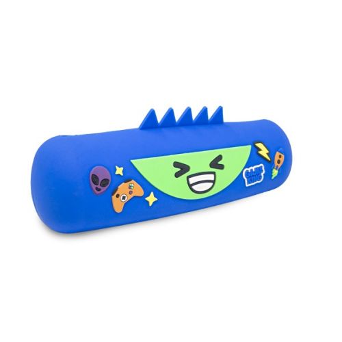 Силиконов несесер MITAMA MITAMINI Blue Game, 22х6.5 см, с цип, тъмносин 1